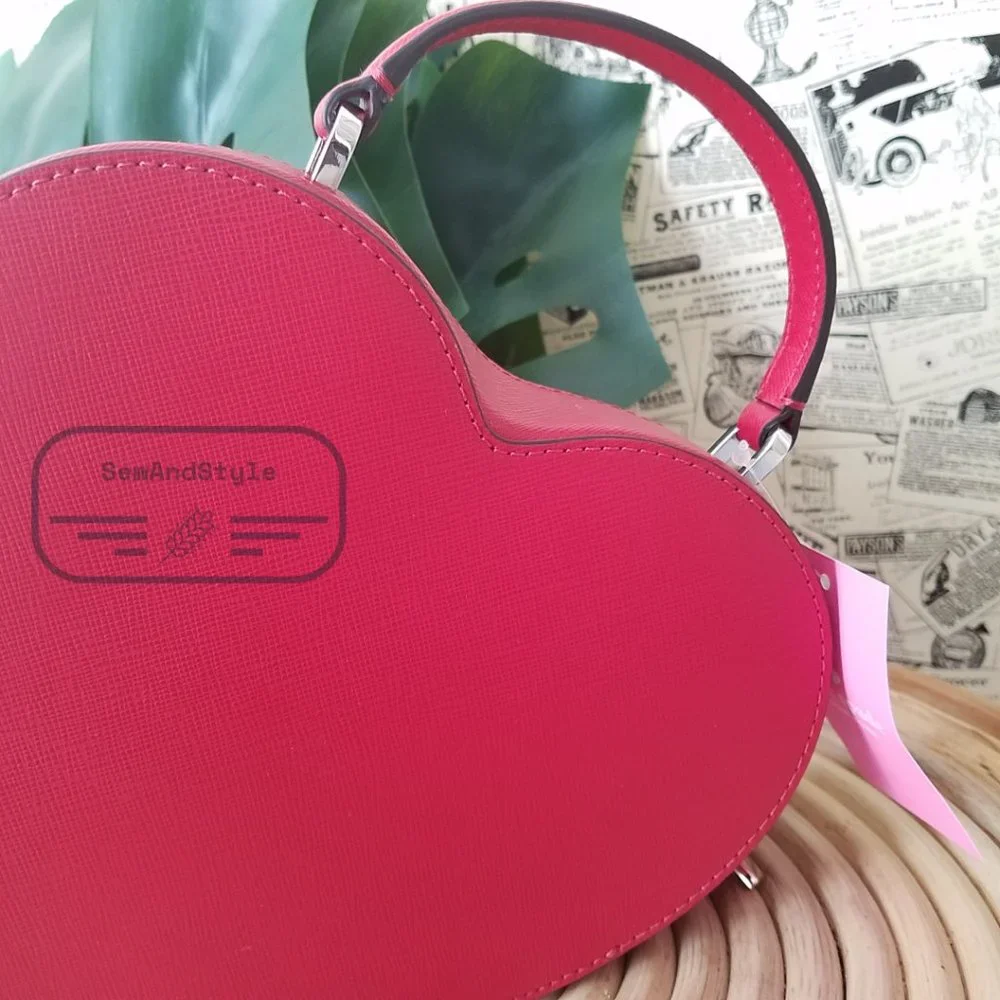 Kate Spade NWT New York Crossbody Red Love Shack Heart Purse Valentine - Picture 10 of 15